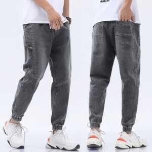Celana Jogger Jeans Pria Terbaru Black Jazz Hot item