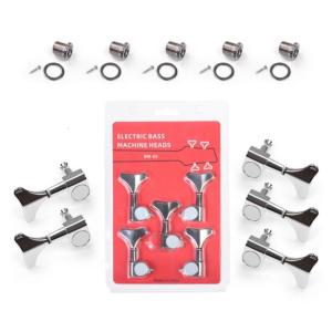 Set of 5 Guitar String Knobs Suitable for Acoustic and Electric Guitars Featuring Metal Designd and Easy Installation