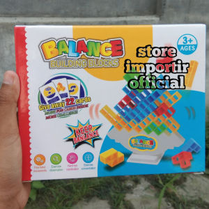 Mainan Anak Game Tetra Tower 10731 Balance Building | Mainan Edukasi Balok Tetra Balance Building Blocks Terbaru Murah | Mainan Anak Game Tetris Blocks Stacking Balance Board Educational Edukasi Untuk Balita