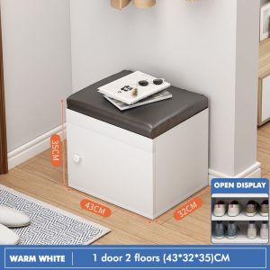 DAXINSI Shoe Cabinet With Seat Shoe Rack Cabinet Shoe Rack Bench Storage Shoes Cabinet Storage Bench Storage Ottoman Storage BenchShoe Cabinets Shoe Cupboard Shoes Rack Seat