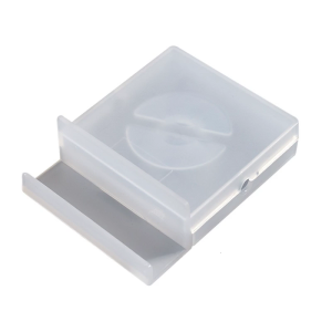 Clear Data Cord Organiser Box with Water Resistant Feature Lightweight Portable Wire Storage for Electronics