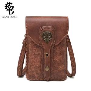 2024 foreign trade womens steampunk bagsWomens Single Shoulder Crossbody Bag Snake Pattern Motorcycle Phone Bag
