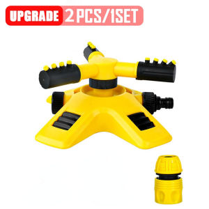 【ร้านไทย จัดส่งภายใน 24 ชั่วโมงใ】สปริงเกอร์รดน้ำ สปริงเกอร์ สปริงเกอร์รดน้ำรอบทิศ 360 องศา/รดน้ำต้นไม้/2 หัวสำหรับใส่สายยาง