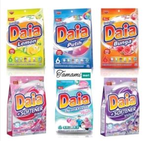 Daia Sabun Cuci Baju Detergen Bubuk  Pencuci Pakaian 245gr  |  Daia 5000 Pencuci Pakian