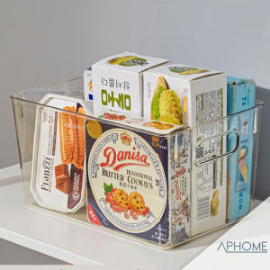 Kotak Penyimpanan Transparan 3PCS Fridge Organizer Clear Box Serbaguna Storage Box Kulkas MILA APHOME