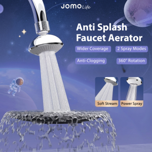 ✅SG Ready Stocks✅JOMO 360 Universal UFO Faucet Aerator Anti Splash High Pressure 2 Mode Filter