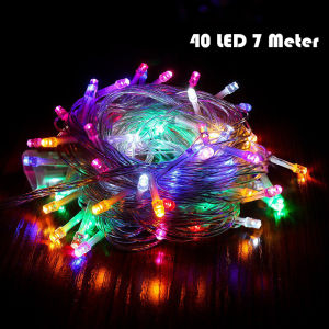 Lampu Tumblr Warna Rainbow/Merah/Putih/RGB / LED Lampu Natal / Fairy Lights