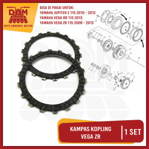 Kampas Kopling VEGA ZR (NEPON) Plat Disk Clutch YAMAHA VEGA FORCE 4T (harga per set)