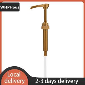 WHPHous 1 5Pcs Coffee 750ML Dispenser Syrup Pump Black Liquid Dispenser for Syrup 10Ml Juice Bottle Dispenser Pump
