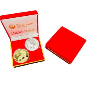 Tien Xu Con Hổ Úc Mạ Vàng + Bạc 2022 GIÁ SIÊU TỐT.-  XU THẦN TÀI MẠ VÀNG HỒNG KÔNG - đồng xu lưu niệm - do luu niêm trang trí  - Đắc Tài Đắc Lộc - Thần Tài - Thần Tài Gõ Cửa -