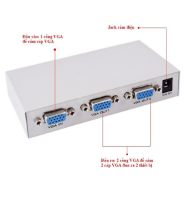 Bộ chia VGA từ 1 cổng ra 2 chất lượng cao