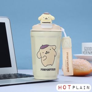 MUG STAINLESS Steel Termos Air Sanrio HX 2364 Gelas Coffee Cup SANRIO Kuromi CInnamorol SANTIP