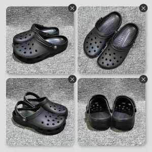 crocs star line full rubber sandal slippers men and women size