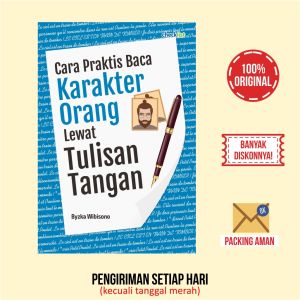 Buku Cara Praktis Baca Karakter Orang Lewat Tulisan Tangan