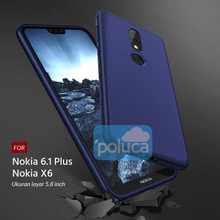 Poluca Case Nokia Plus X6 Casing Anti Skid Shockproof