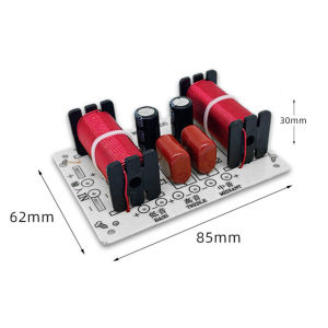 ⚡️【Early Bird】250W 3 Way Speaker Crossover Filter for Treble Mid and Bass Frequency Management