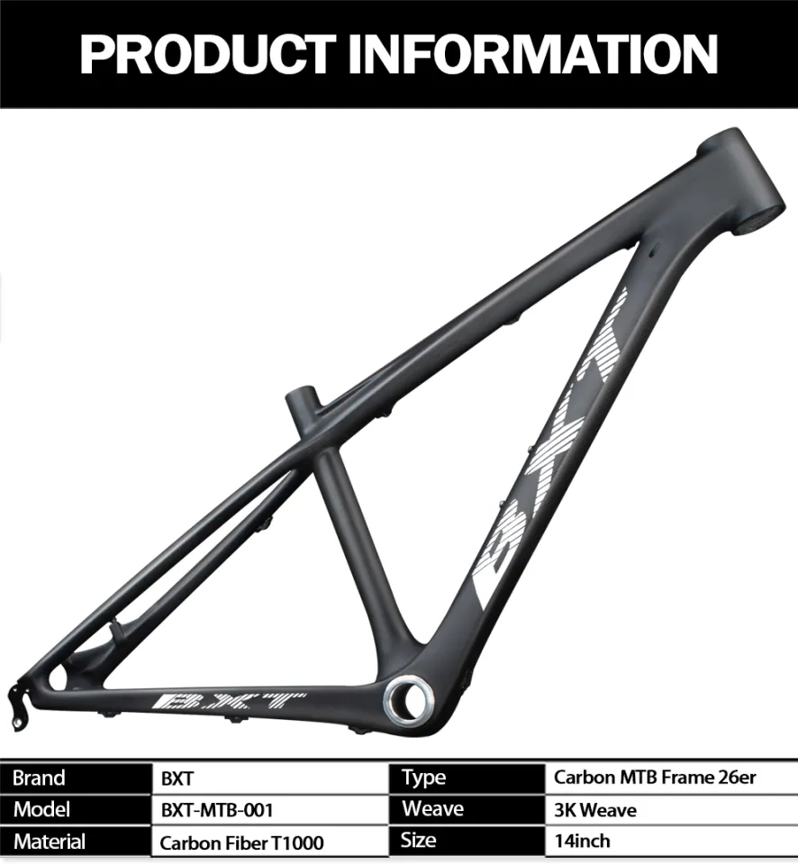 Bike frame size 14 2024 inch