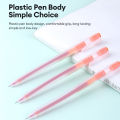 Deli 5 Colors Gel Pen 0.5mm Ballpen Set For School Supplies Sign Pen Stationery Ballpen A119 1Pc. 