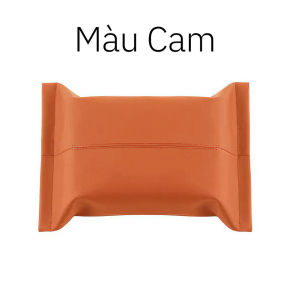 Hộp Đựng Khăn Giấy Da Nappa Treo Ô Tô Hộp Giấy Ăn Xe Hơi Cao Cấp Nhiều Màu Dễ Lắp