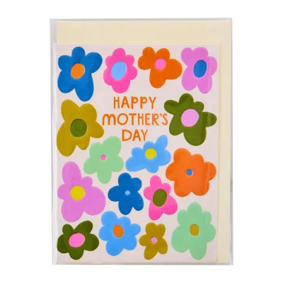 Raspberry Blossom Happy Mothers Day Card