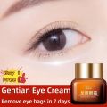 [Buy 1 Free 1 ]Gentian Eye Cream Eyebag Cream Lighten Dark Circles Anti Wrinkle eye cream Puffiness Repair Eye Lifting. 