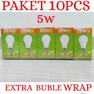 Lampu LED Putih Bergaransi Bohlam LED Lampu Bohlam LED PAKET 10PCS