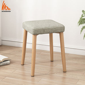 Dining chair/KERUSI MAKAN/ Stable Chair/Living Room Stool/Dressing Chair/Armless Stool Chair For Household/Nordic Modern Cafe chair