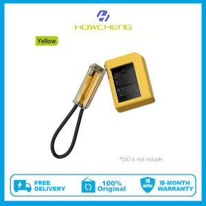 SHARGE Disk M.2 NVMe SSD Enclosure With Active Cooling System 10Gbps USB C 3.2 Gen2 Enclosure NVMe Reader Supports M Keys (only boxnot SSD)