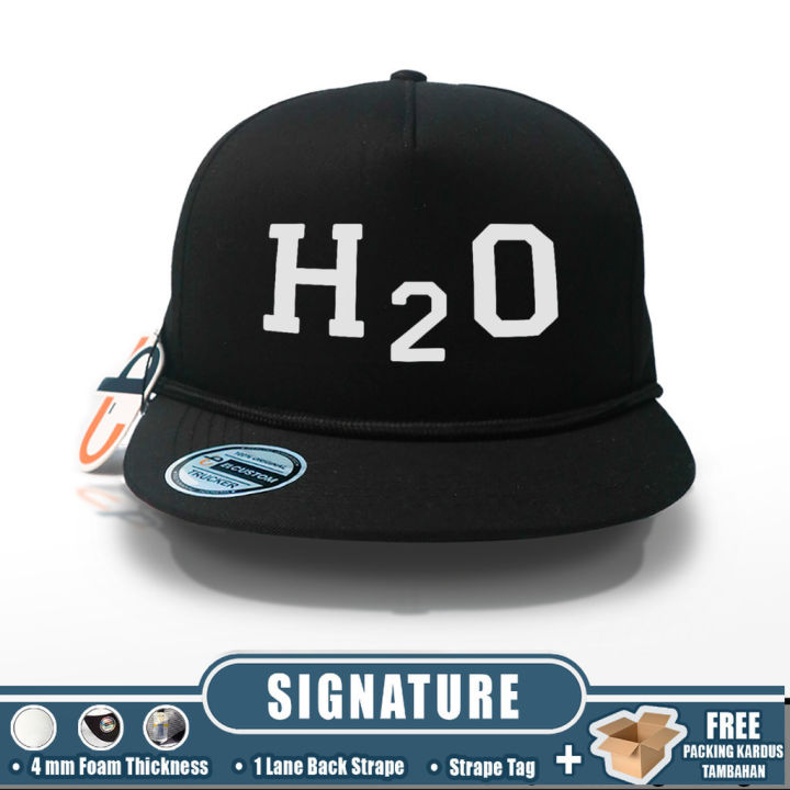 Signature - H2O Snapback CAPS/Band/Snapback Hats/Twill Hats/Custom ...
