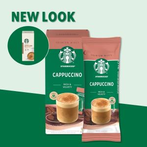 Starbucks Cappuccino Premium Instant 3in1 Coffee Mixes 4 sticks