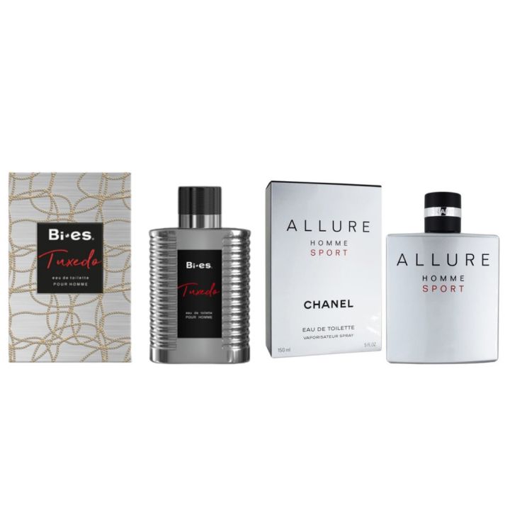 BIES Perfume Tuxedo EDT 100ml DUPE Chanel Allure Homme Sport