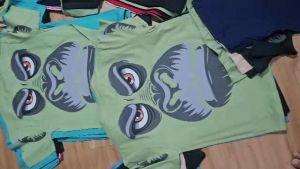 ✅ Okella-KingKong T shirts short sleeve T-shirts men womens shirts .C