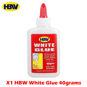 HBW 3pcs White Glue 40gms HBW Glue Multipurpose white glue school supplies HIEM