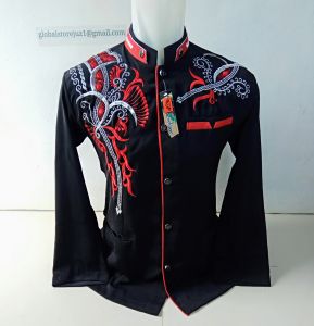 Promo Super Murah Langsung Produksi / Jasko Bordir / Fashion Muslim / Pakaian Muslim Pria / Jas Koko