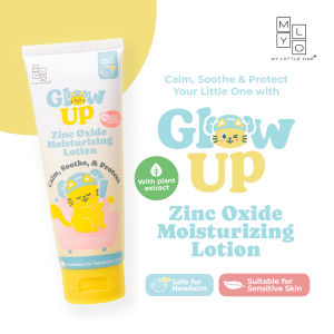 MyLO Glow Up Zinc Oxide Moisturizing Lotion (100ml) - Sensitive Skin Protective Barrier Cream