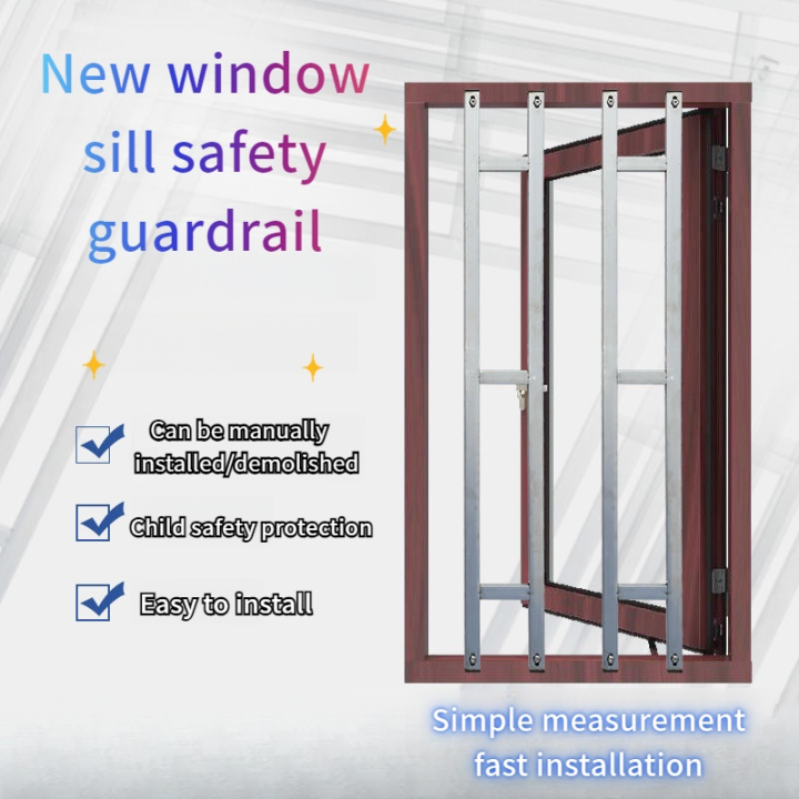 Customized window guardrail windows common safety fence can be freely ...