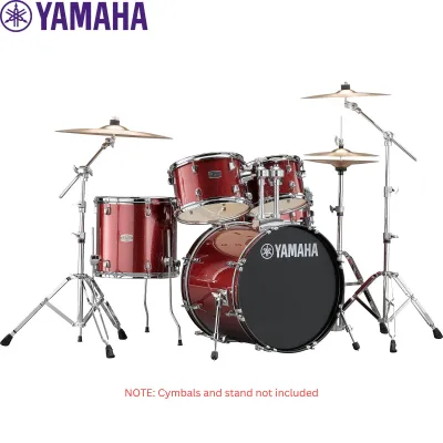 Yamaha Rydeen RDP0F5 5-Piece Acoustic Drum Set Burgundy Glitter