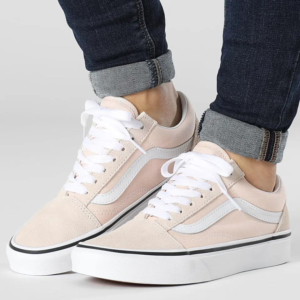 Vans รองเท้าผ้าใบ Old Skool Color Theory Peach Dust