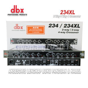 Crossover DBX 234 XL / DBX 234XL GRADE A 2 way/3 way / 4way Crossover