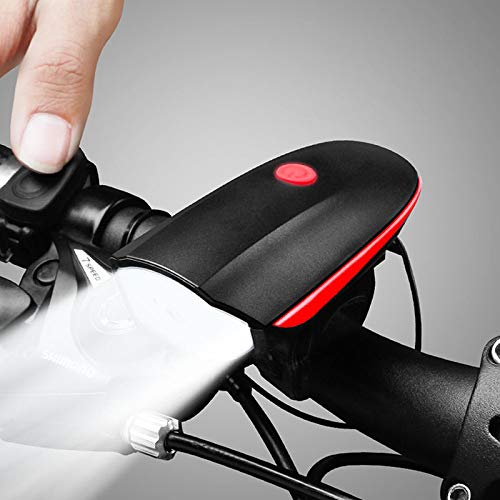 BATTERY OPERATED LIGHT WITH HORN Waterproof Bicycle Accessories Light