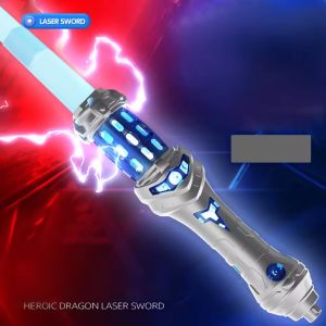new hot-selling interstellar laser sword childrens Star Wars telescopic luminous sword flashing fluorescent stick boy and girl toys