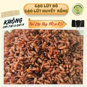 Gạo Lứt Đỏ Huyết Rồng – Nông Sản Vườn Quê - Gạo Lứt Ăn Kiêng Dinh Dưỡng Cao Hỗ Trợ Tiểu Đường Cho Tim Mạch