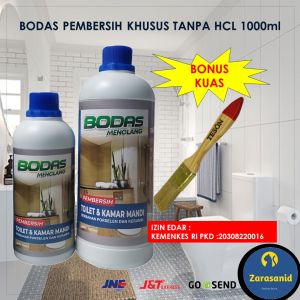 BODAS PEMBERSIH TOILET KERAK KERAMIK PORSELEN KAMAR MANDI SANGAT KUAT  TIDAK PERLU DISIKAT AMAN DITANGAN KERAK BANDEL / LUMUT / JAMUR KINCLONG BERSIH