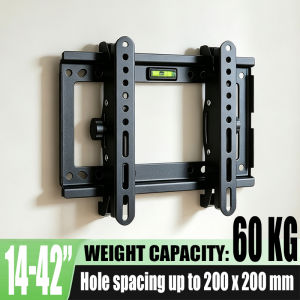 Expose TV Wall Mount Bracket 26-80 inche Swivel Tilt Swivel Monitor LCD LED Monitor Brand assurance Applicable hole spacing 100*100/600*400mm with a level meter Easy to install