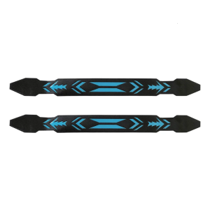 2Pcs Racquet Head Edge Guard Protections Tape Beaches Tennis Racket Paddleball Guard Racquet Head Edge Guard Tape