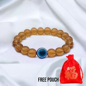 Turkey Hamsa Fatima Blue Evil Eye Agates Stone Lucky Charm Bracelet for Women Men Protection Bring