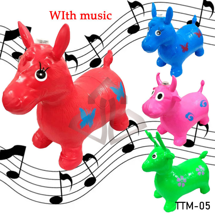 TTM-05 Vaulting horse with music, large vaulting horse, inflatable ...