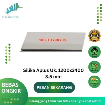 PAPAN GRC APLUS SILIKA BOARD Tebal 3.5 mm4 mm6 mm 9 mm - dinding plafon listplank dan pelapis lantai baik di interior maupun eksterior