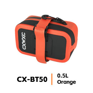 Cxwxc Mini Túi yên xe đạp 0.5L Xách Tay Tpu Đi Xe Đạp túi sau đuôi xe Với Dày Và Cứng Thiết Kế