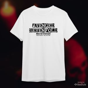Kaos Avenged sablon cowok cewek premiumKatun Combed Premium anak sablon custom Baju Oblong Pria Lengan Pendek Pakaian Pria Atasan Dewasa Tshirt Cowok Cod